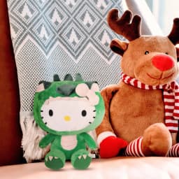Fiesta: Sanrio Hello Kitty - Green Dragon Plush - Thumbnail 3