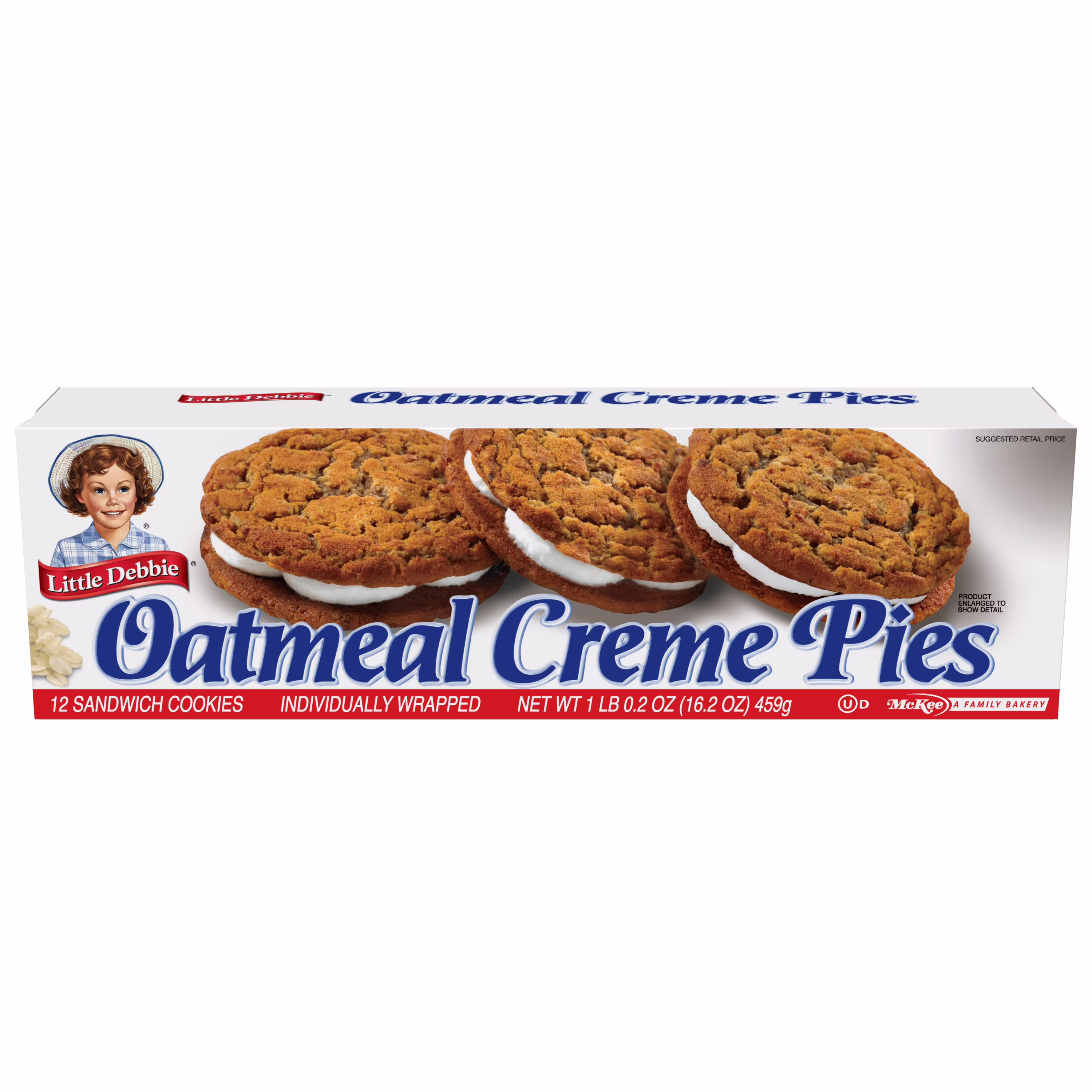 Little Debbie Family Pack Oatmeal Creme Pies - Thumbnail 3