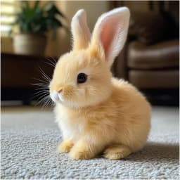 My Realistic Bunny 2025 Easter Real Lifelike Bunny Rabbits That Move Bunbi Hopping Moving Robot Bunny Cute Stuffed Bunny Plush Animals Interactive - Thumbnail 1