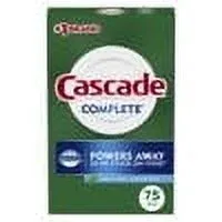 Cascade Complete Powder Dishwasher Detergent, Fresh Scent, 75 oz | 2 Packs - Thumbnail 2