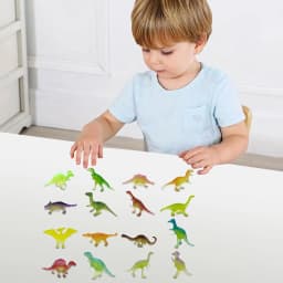 ToysYGift Toys for Girls Boys 3-6 Years Mini Dinosaur Party Pack Plastic Mini Education Dinosaur Animals Toys Funny Party Gifts Children's Plastic - Thumbnail 5