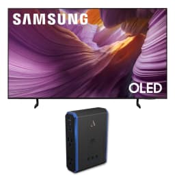 Samsung 77-Inch Class OLED 4K S85F Series, Vision AI Smart TV Object Tracking Sound Lite w/Dolby Atmos - Thumbnail 1