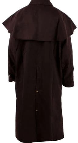 M Mens Oilskin Western Australian Waterproof Duster Coat Jacket 23101BR - Thumbnail 7