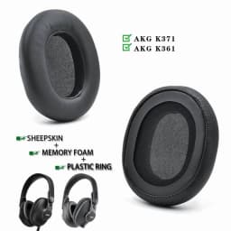 RHEA- 2Pcs Comfortable Headphone Ear Pads Earmuffs For Akg K361 K361Bt K371 K371Bt - Thumbnail 4