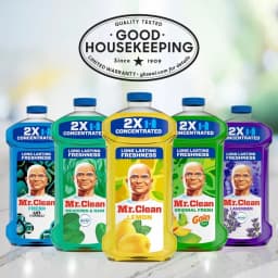 Mr. Clean All Purpose Cleaner, 2X Concentrated Multi Surface, Unstopable Fresh Scent, 23 fl oz - Thumbnail 2