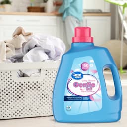 Great Value Gentle Soft Fabric Softener, Spring Showers, 111 fl oz, 150 Loads, Compare to the Softening of Downy® - Thumbnail 2