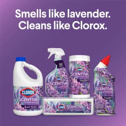 Clorox Scentiva Scented Bleach, Lavender & Jasmine, 81 fl oz - Thumbnail 6