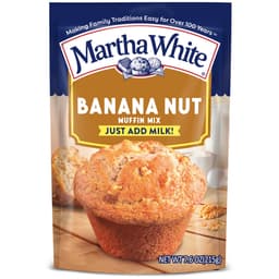 Martha White Banana Nut Muffin Mix, 7.6 oz Bag - Thumbnail 1