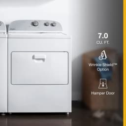 Whirlpool Top Load Gas Dryer with AutoDry™ Drying System - Thumbnail 3