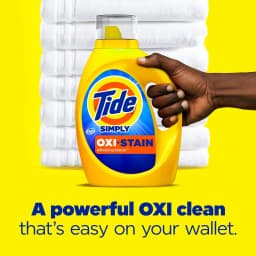 Tide Simply Oxi Boost + Ultra Stain Release, Refreshing Breeze, 22 Loads, 31 fl oz - Thumbnail 2