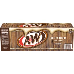 A&W Root Beer Soda Pop, 12 fl oz, 12 Pack Cans - Thumbnail 11