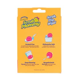 Scrub Daddy Scrub Mommy Dual-Sided Scratch-Free Dish Scrubber Sponge, Kitchen & Bath Cleaning Supplies. Scrubbies & Esponjas De Fregar - Thumbnail 4