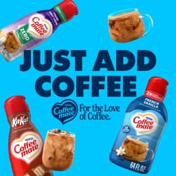 Coffee mate French Vanilla Flavored Coffee Creamer, Non-Dairy, Gluten-Free, 126 Servings 64 fl oz - Thumbnail 6