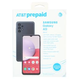 AT&T Samsung Galaxy, A13 LTE, 32GB, Black - Prepaid Smartphone - Thumbnail 2