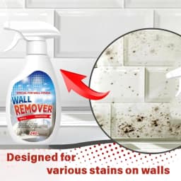 YUSUIYI 8.4oz Highly Effective Wall Mold Remover Spray,Dust and Stain Cleaner Multi-Surface Cleaning Solution for Wood,Tile,Fabric,Bathrooms - Thumbnail 3