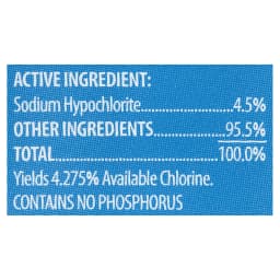 Great Value Low-Splash Bleach, 81 fl oz - Thumbnail 4