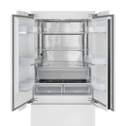 36 In. Panel Ready French Door Refrigerator With Ice maker, water dispenser, Frost Free . 19.6 total cubic - Thumbnail 15