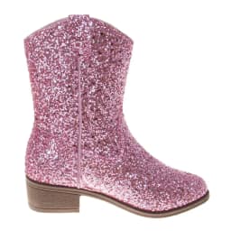Kensie Girl Little and Big Girl Glitter Western Boot - Thumbnail 2