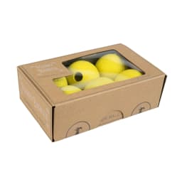 Harry Barker Durable All-Natural Rubber Balls for Dogs, 2.5" Rubber Balls, Yellow, 6 Pack Set - Thumbnail 2