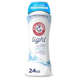 ARM & HAMMER Light In-Wash Scent Booster, Laundry Scent Booster Crisp Clean scent, 24 Oz - Thumbnail 1