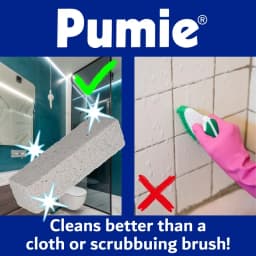 Extra Large Pumie Scouring Stick 2 Count Powerful All Purpose Cleaning Tool - Thumbnail 3