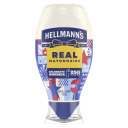 Hellmann's Real Mayonnaise Rich Creamy Condiment Gluten Free, 20 fl oz Squeeze Bottle - Thumbnail 2