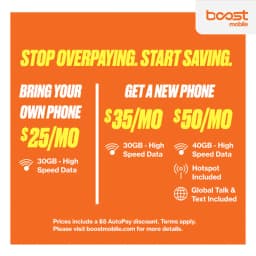 Boost Mobile Samsung A16, 5G, 128GB, Black - Prepaid Smartphone [Locked to Boost Mobile] - Thumbnail 2