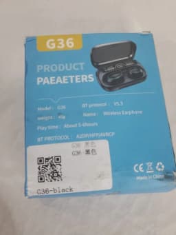 RHEA- G36 Led Display Wireless Earphones With Advanced Technology For Superior Audio - Thumbnail 3