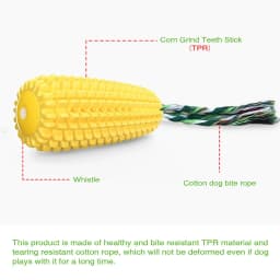 Dog Chew Toys for Chewers, Indestructible Tough Durable Interactive Dog Toys, Puppy Teeth Chew Corn Stick Toy for Small Meduium Large Breed - Thumbnail 7