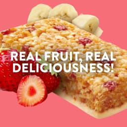 LUNA Berry Bars Strawberry Banana Flavor Fiber Granola Bars, Gluten Free Protein Bars, 6ct - Thumbnail 8