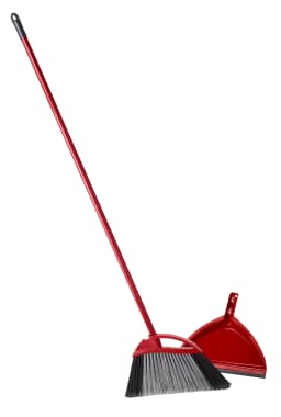 O-Cedar PowerCorner® One Sweep Large Broom with Step-On Dustpan - Thumbnail 2