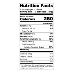 Great Value Buttermilk Pancakes, 33 oz, 24 Count (Frozen) - Thumbnail 4