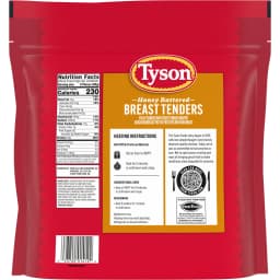 Tyson Honey Battered Breast Tenders, 25.5 oz (Frozen, Fully Cooked) - Thumbnail 8