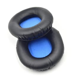 RHEA- 2X Soft Leather Earpad Cushion Cover Parts For Sennheiser Hd8 Dj Hd6 Mix Headset - Thumbnail 1