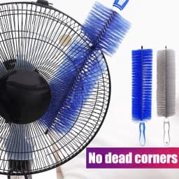 PATLOLLAV 2 Pcs Fan Cleaner Brush Bendable Fans Duster Reusable Dust Remover Plastic Dust Cleaner Flexible Soft Head Ceiling Brush for Fans Air - Thumbnail 5