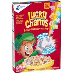Lucky Charms Gluten Free Cereal with Marshmallows, Limited Edition Jumbo Unicorns, 10.5 oz - Thumbnail 9