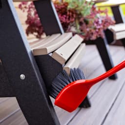 Libman High Power Red and Black Long Handle Scrub Brush 3.75 Inch Width - Thumbnail 11