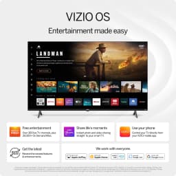 onn 55" Class 4K UHD Powered by VIZIO Smart Television, 55S4V1 - Thumbnail 8
