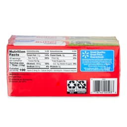 Great Value Sweet Cream Salted Butter Twin Pack, 16 oz, 4 Sticks - Thumbnail 5