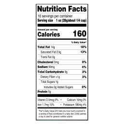 Great Value Deluxe Whole Cashews, Salted, 16 oz - Thumbnail 3