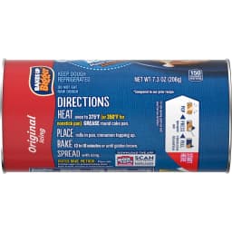 Pillsbury Cinnamon Rolls with Original Icing, Refrigerated Canned Pastry Dough, 5 Rolls, 7.3 oz - Thumbnail 15