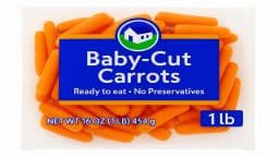 Fresh Produce, Baby Peeled Carrots, 1lb Bag - Thumbnail 2