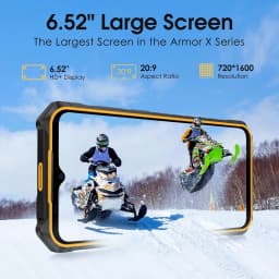 Ulefone Armor X13 Rugged Phone, 12 64GB, 50MP Rear Camera, 24MP Night Vision Camera, Android 15 OS Rugged Smartphone - Thumbnail 5