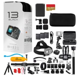 GoPro HERO13 Black Extended Power Bundle (HERO 13) 5.3K60 Ultra HD Action Camera + 2 Extra Enduro Battery + Dual-Battery Charger Hub + Carry Case - Thumbnail 1