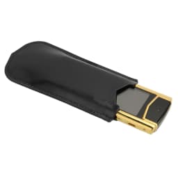 M Buder Straight Board Mobile Phone 1.5in / 3.81cm 2G Network Dual Standby 2600mAh Battery for Elderly Students Seniors Unlocked Cell Phone Device Black Gold Edition V10 Model - Thumbnail 2