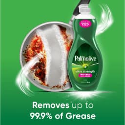 Palmolive Ultra Strength Liquid Dish Soap, Cuts Grease and Grime, No Soaking Needed, 20 fl oz Bottle - Thumbnail 2