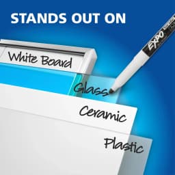 EXPO Dry Erase Markers, Fine Tip, Assorted Colors, 16 Count - Thumbnail 5