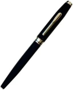 Cross Coventry Black Lacquer with Gold-Tone Rollerball Pen - Thumbnail 3