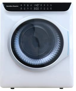 Hamilton Beach 13 lbs. Compact Tumble Dryer with Touchscreen Controls, 8 Drying Modes, Delay Start, Adjustable Heat Levels, Child Lock, Air-Vented - Thumbnail 1