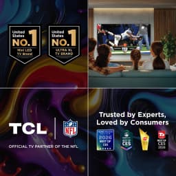 TCL 50" Q Series QLED 4K UHD HDR Smart Google TV (NEW 2025) - Dolby Vision, Dolby Atmos, Motion Rate 240, HDR 10+ - Thumbnail 5